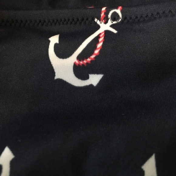 Anchor Print Swimsuit - Picture 3 of 4